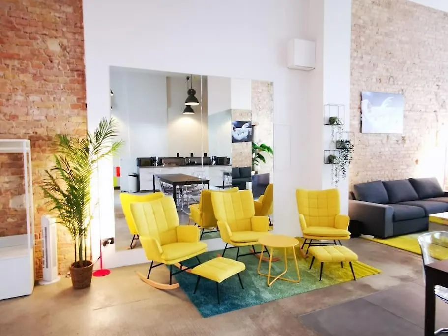 Sc 00 Loft By Rockchair Apartments L Superhost Status L Unique & Style Loft 205 Sqm 2 Floors Tablefootball Tabletennis 3 Bathrooms Boxspringbeds Welcomes You! Berlin