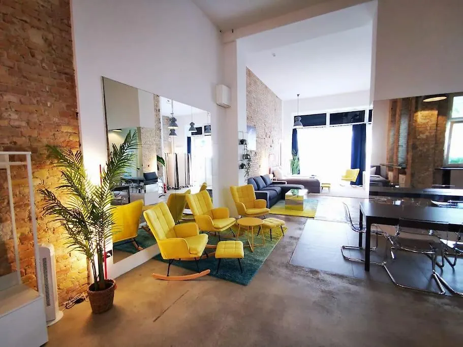 Sc 00 Loft By Rockchair Apartments L Superhost Status L Unique & Style Loft 205 Sqm 2 Floors Tablefootball Tabletennis 3 Bathrooms Boxspringbeds Welcomes You! Berlin