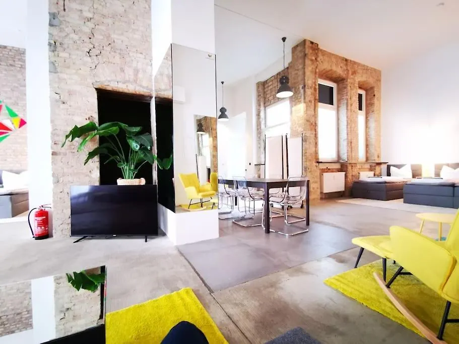 Sc 00 Loft By Rockchair Apartments L Superhost Status L Unique & Style Loft 205 Sqm 2 Floors Tablefootball Tabletennis 3 Bathrooms Boxspringbeds Welcomes You! Berlin