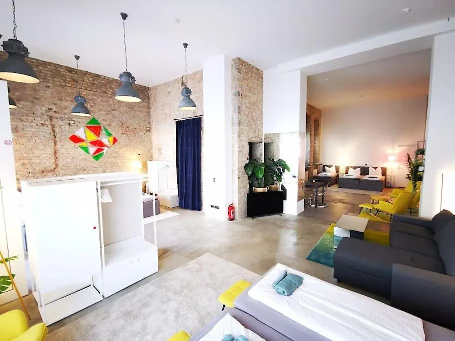 Sc 00 Loft By Rockchair Apartments L Superhost Status L Unique & Style Loft 205 Sqm 2 Floors Tablefootball Tabletennis 3 Bathrooms Boxspringbeds Welcomes You! Berlin